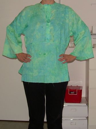Bluse 101, ohne Gürtel