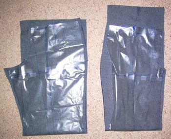 Jeans-Zuschnitt