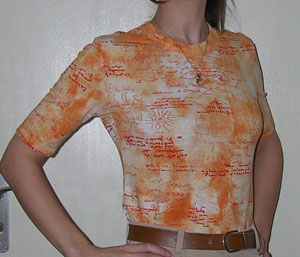 Jersey-Shirt orange